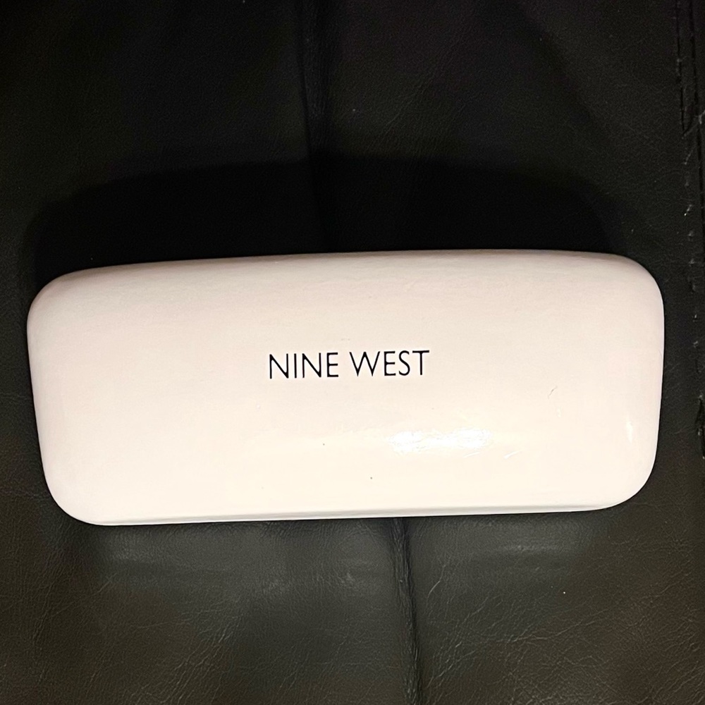 Nine West Glass Case….. White